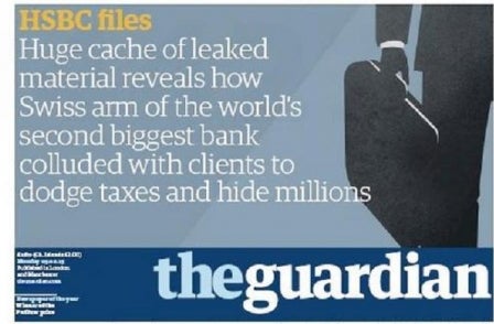 HSBC - the bank 'you cannot afford to offend' - stops advertising with The Guardian